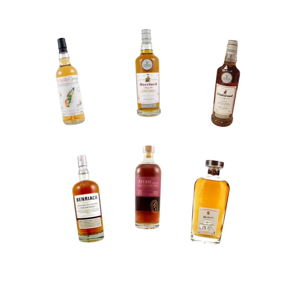 Mature whisky bottle as a symbol of age