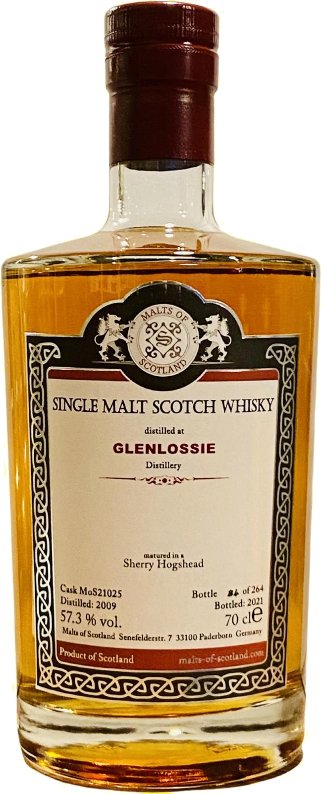 Glenlossie 12 Year Old 2009/2021 - Malts of Scotland