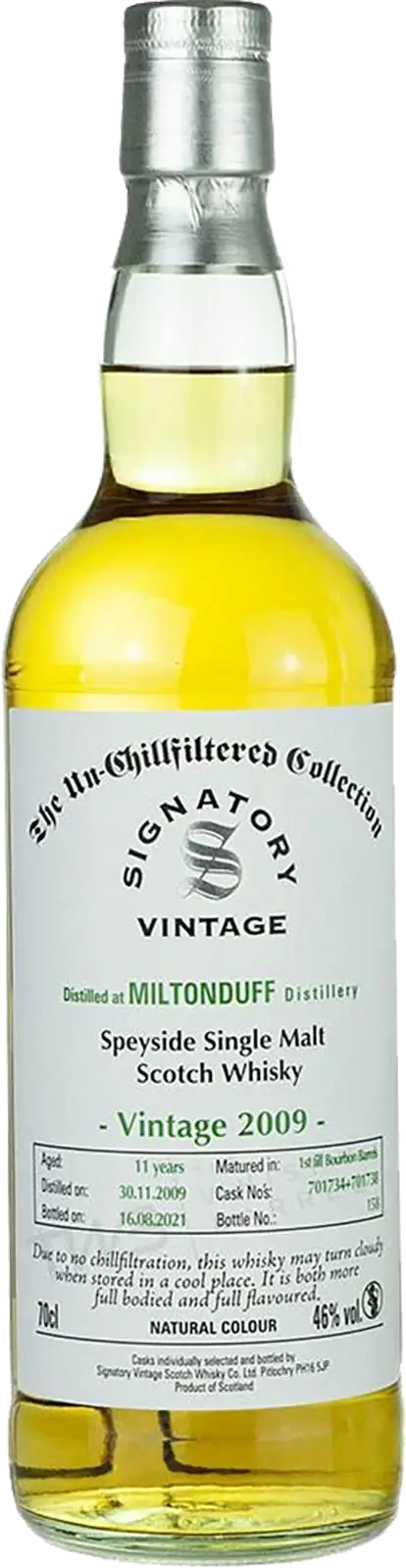 Miltonduff 2009/2011 - Singatory Vintage