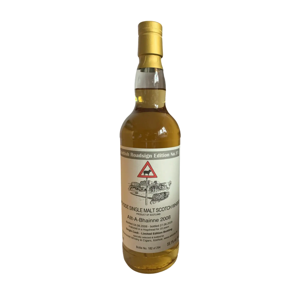 Allt-a-Bhainne 2008/2019 Scottish Roadsign Edition No. 11 - Flickenschild