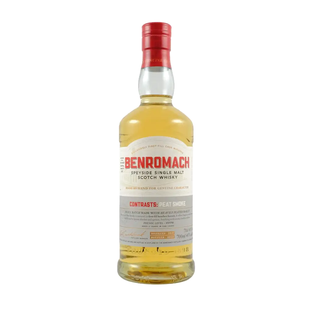 Benromach 11 Years (2010/2022) Contrasts Peat Smoke