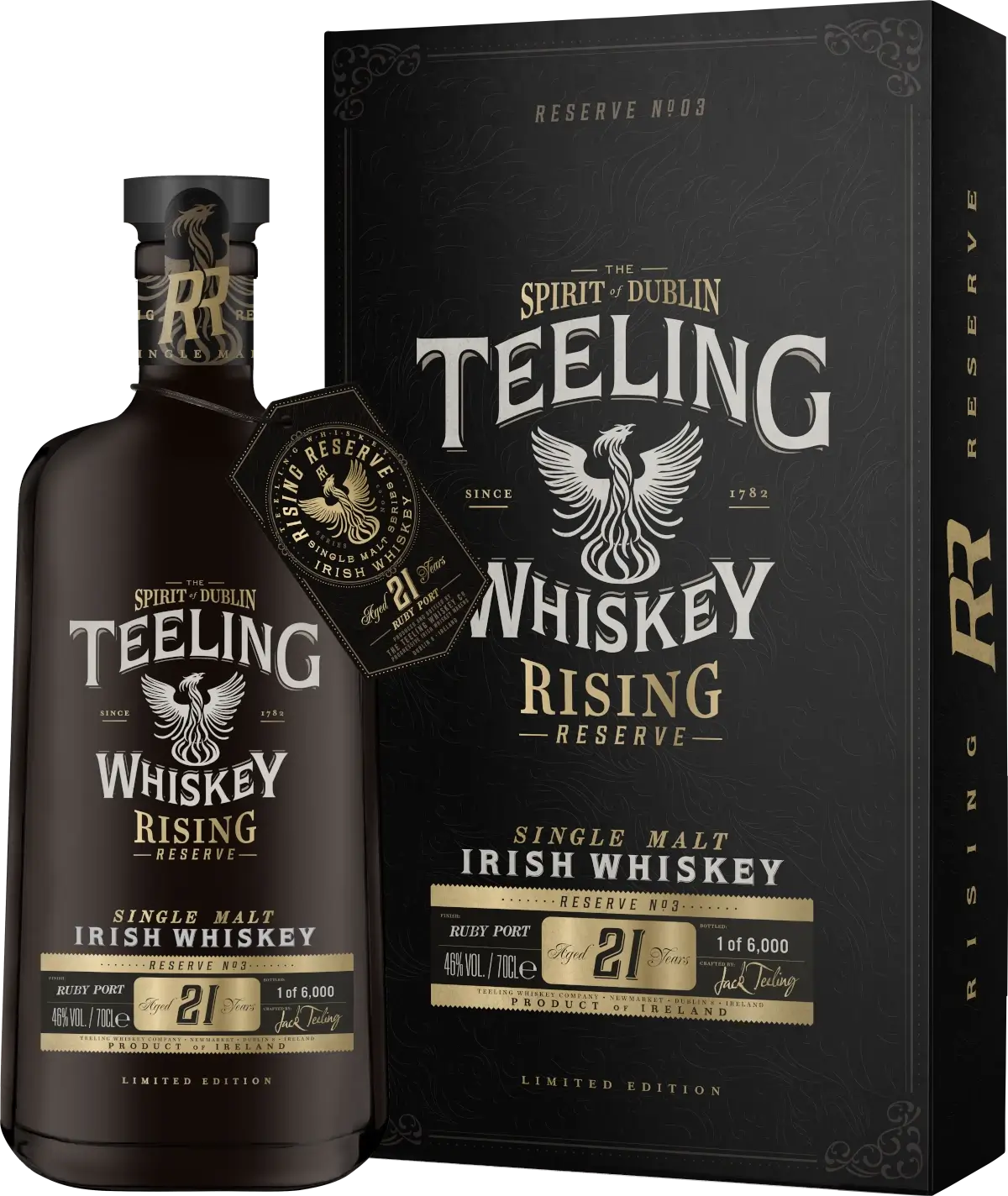 Teeling 21 Year Old - Rising Reserve No. 3 - Ruby Port Cask