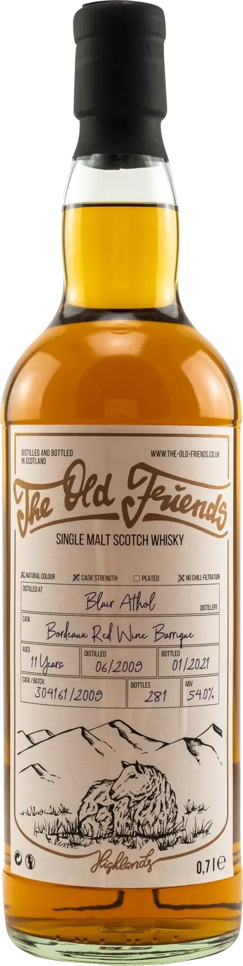Blair Athol 11 Year Old - The Old Friends